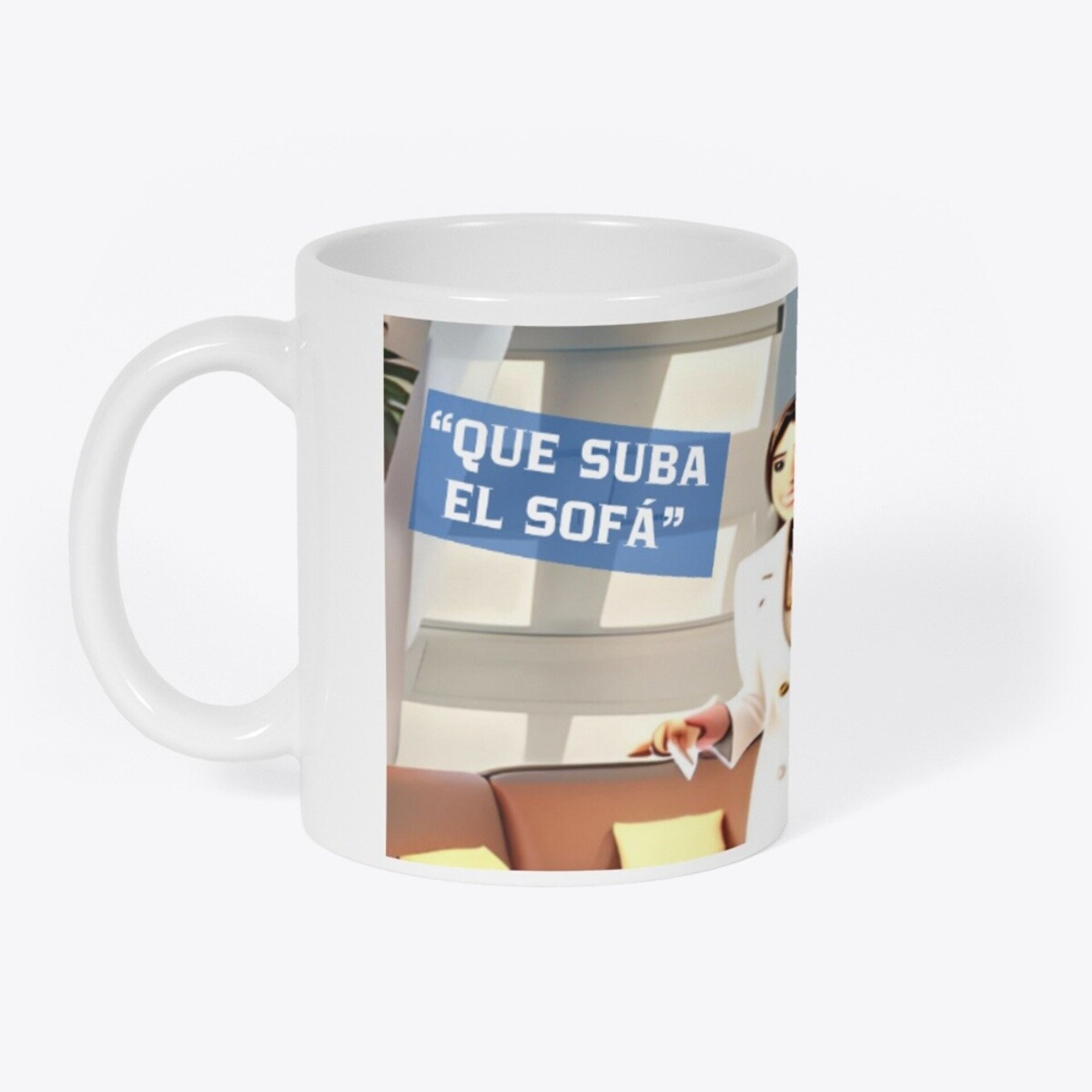 Taza ¡Qué suba el sofá! de Sorpresa, Sorpresa - 3